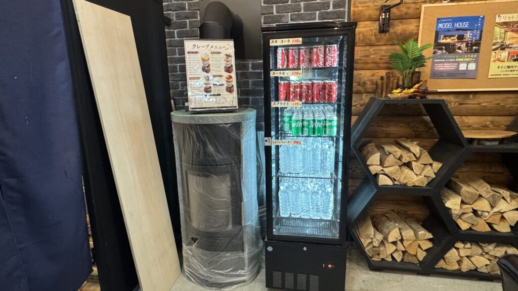 千歳市 昇風庵店内