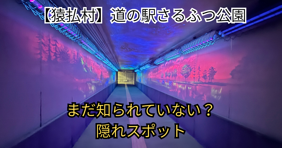 さるふつ公園地下歩道アイキャッチ