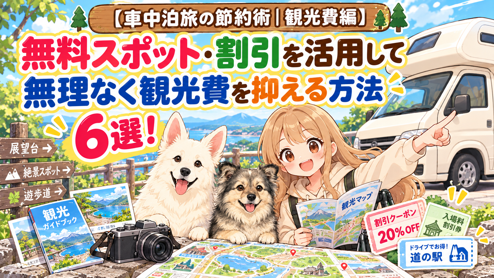 観光費節約のアイキャッチ画像